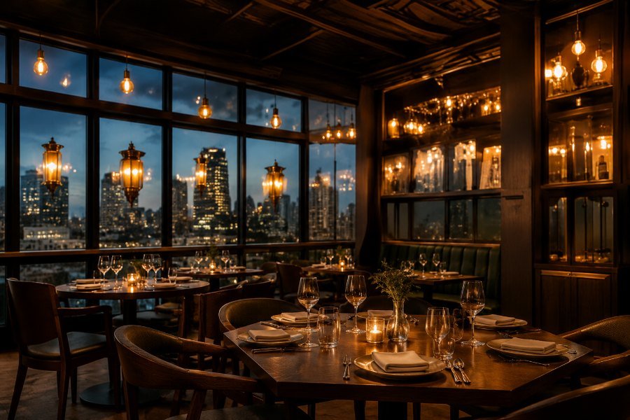 Restaurant interior